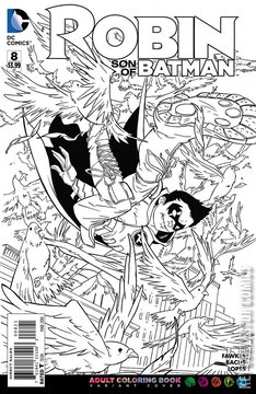 Variant Cover for Robin: Son of Batman #8