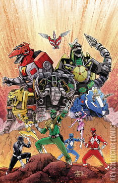 Variant Cover for Mighty Morphin Power Rangers: Zord Quest #1