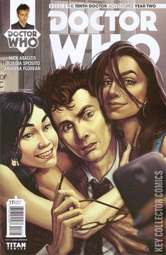Variant Cover for Doctor Who: The Tenth Doctor - Year Two #17
