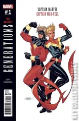 Variant Cover for Generations: Captain Marvel & Captain Mar-Vell #1