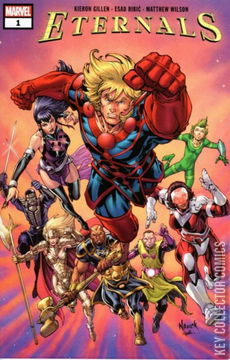 Variant Cover for Eternals #1