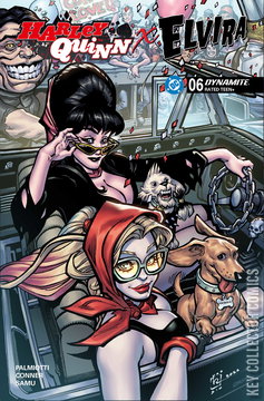 Variant Cover for Harley Quinn x Elvira #6