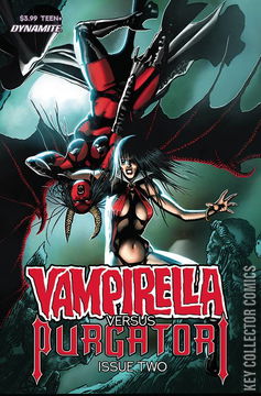 Variant Cover for Vampirella vs. Purgatori #2