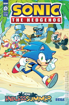 Variant Cover for Sonic the Hedgehog: Endless Summer