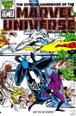 Cover for The Official Handbook of the Marvel Universe - Deluxe Edition #12