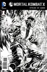 Cover for Mortal Kombat X #1
