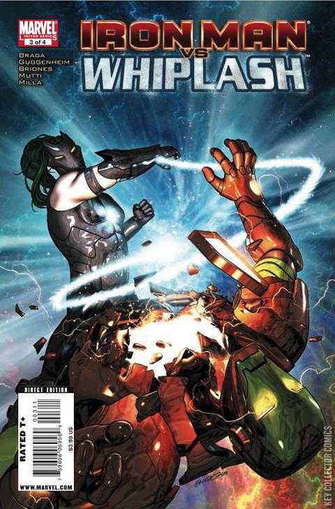 Iron Man vs. Whiplash #3 Published January 2010 | Key C
