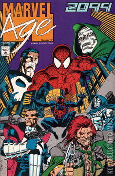 Variant Cover for Marvel Age #117