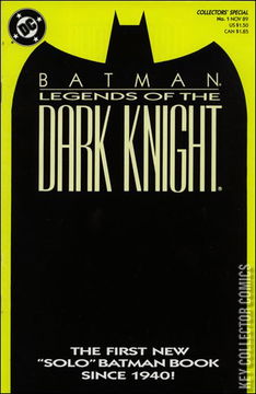 Variant Cover for Batman: Legends of the Dark Knight #1