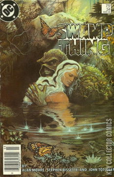 Variant Cover for Saga of the Swamp Thing #34