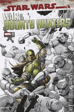 Variant Cover for Star Wars: War of the Bounty Hunters #2