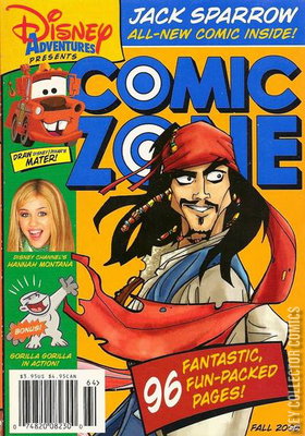 Disney Adventures Comic Zone