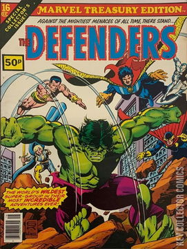 Variant Cover for Marvel Treasury Edition #16