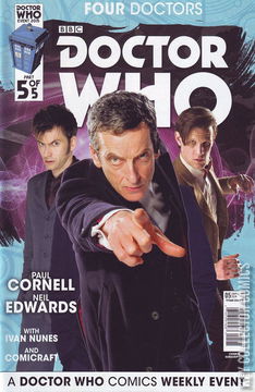 Variant Cover for Doctor Who: Four Doctors #5