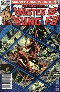 Variant Cover for Master of Kung Fu #116