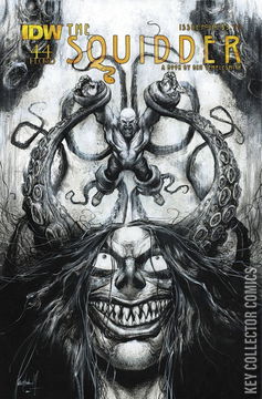 Variant Cover for The Squidder #4