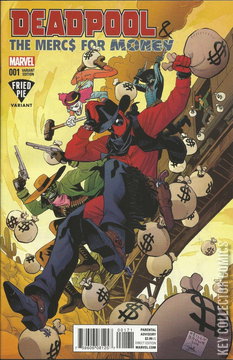 Variant Cover for Deadpool and the Mercs for Money #1