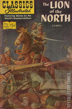 Variant Cover for Classics Illustrated #155