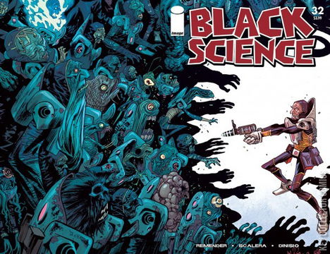 Variant Cover for Black Science #32