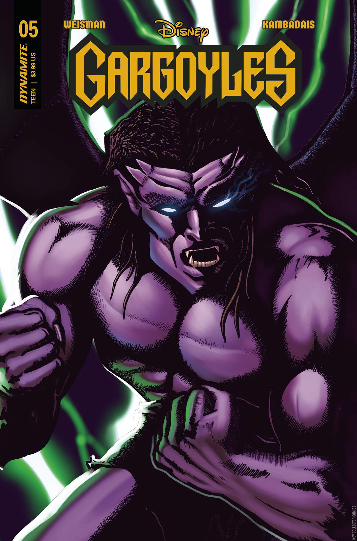 Variant Cover for Gargoyles #5