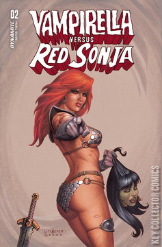 Variant Cover for Vampirella vs. Red Sonja #2