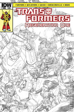 Variant Cover for Transformers: Regeneration One #100