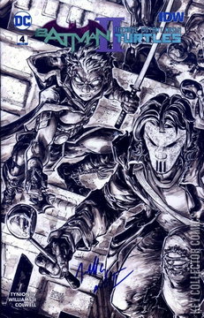 Variant Cover for Batman / Teenage Mutant Ninja Turtles #4