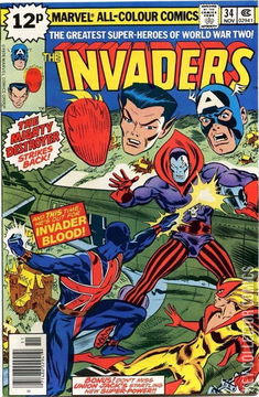 Variant Cover for Invaders #34