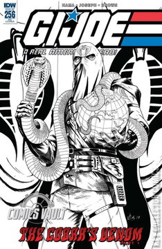 Variant Cover for G.I. Joe: A Real American Hero #256
