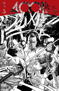 Variant Cover for 4001 A.D. #3