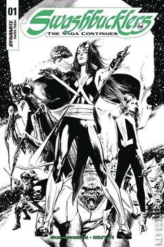 Variant Cover for Swashbucklers: The Saga Continues #1
