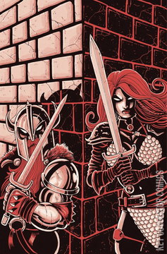 Variant Cover for Invincible Red Sonja #9
