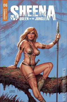 Variant Cover for Sheena, Queen of the Jungle #6