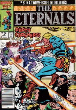 Variant Cover for Eternals #8