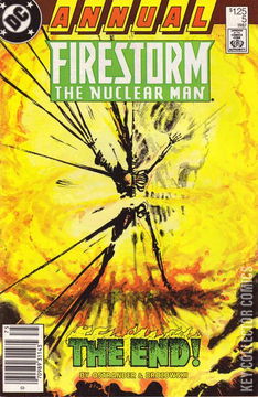 Variant Cover for Firestorm the Nuclear Man Annual #5