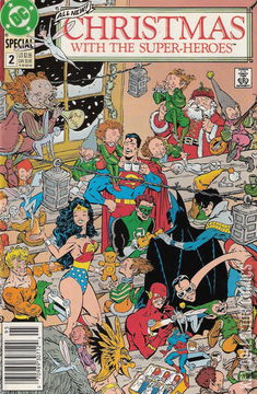 Variant Cover for Christmas with the Super-Heroes #2