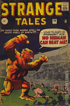 Variant Cover for Strange Tales #98