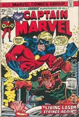 Cover for Captain Marvel #35