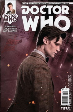 Variant Cover for Doctor Who: The Eleventh Doctor - Year Two #3