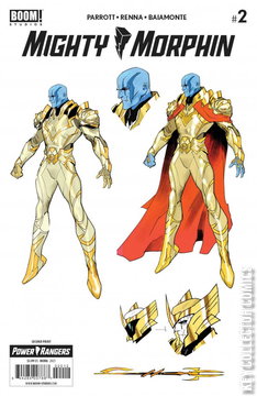 Variant Cover for Mighty Morphin #2