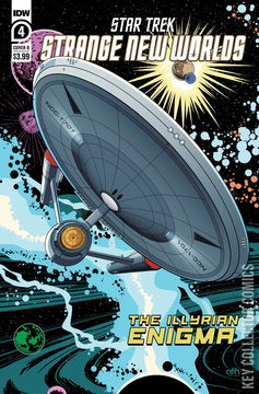 Variant Cover for Star Trek: Strange New Worlds - The Illyrian Enigma #4