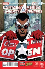 Cover for Captain America and the Mighty Avengers #2