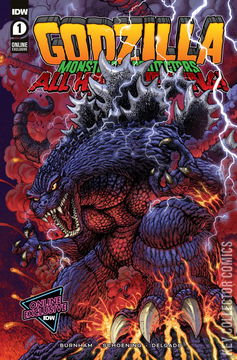 Variant Cover for Godzilla: Monsters and Protectors - All Hail The King #1