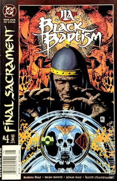 Variant Cover for JLA: Black Baptism #4