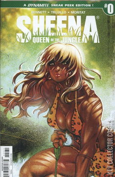 Variant Cover for Sheena, Queen of the Jungle #0