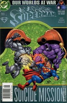 Variant Cover for Adventures of Superman #593