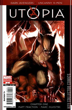 Variant Cover for Dark Avengers / Uncanny X-Men: Utopia #1