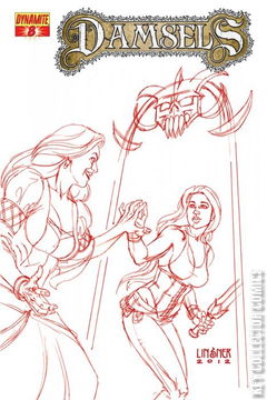 Variant Cover for Damsels #8