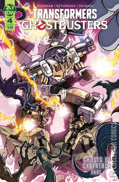 Variant Cover for Transformers / Ghostbusters #4