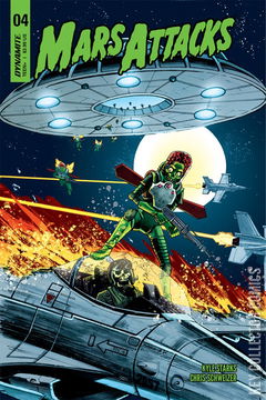Variant Cover for Mars Attacks #4